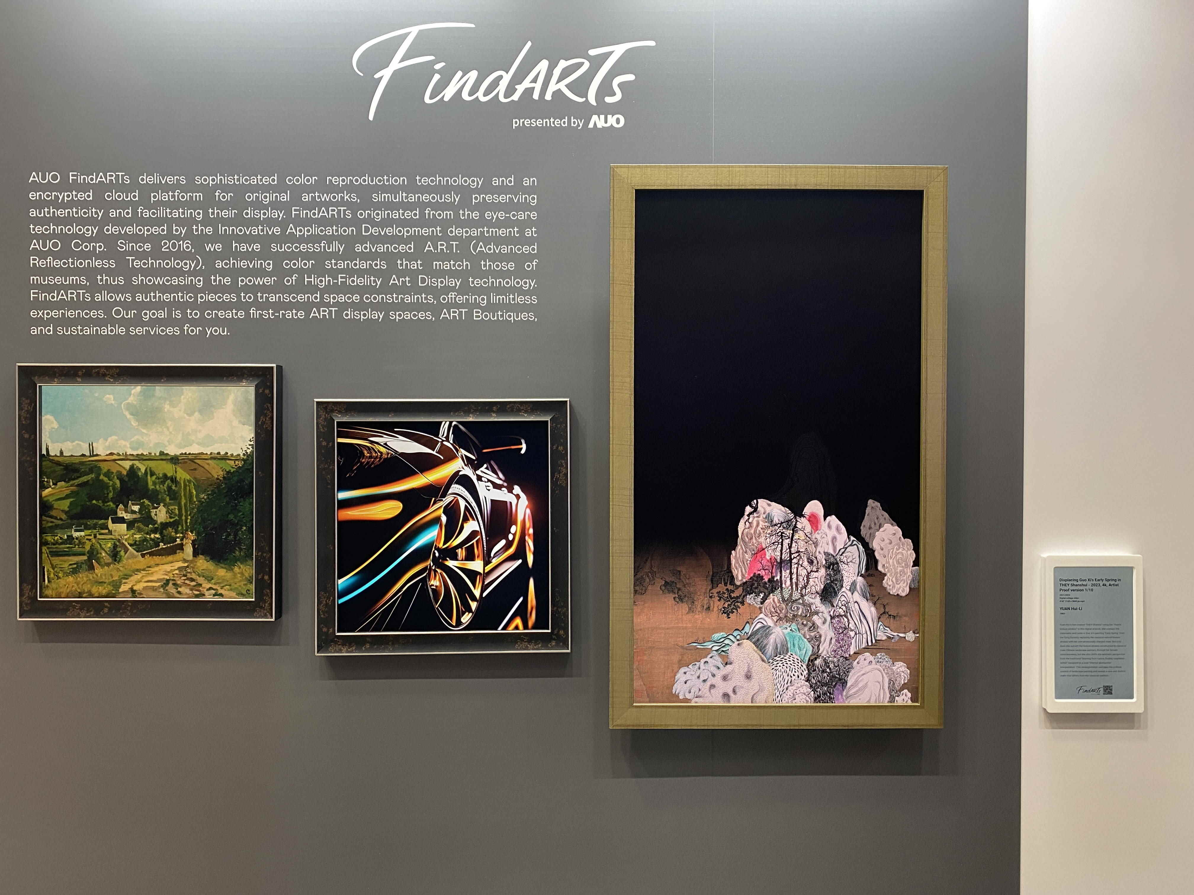 借助MK体育FindARTs 艺术空间服务解决方案，汽车销售展示间可以摆设与客户喜好相符的艺术精品，同时与车示车并列，营造艺术空间氛围，提升赏车质感。